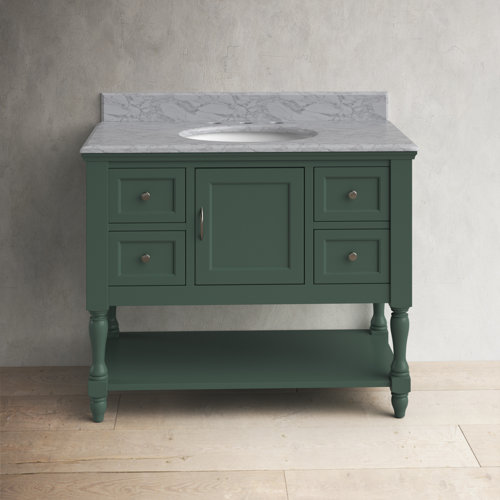 Farmhouse & Rustic Green Bathroom Vanities | Birch Lane